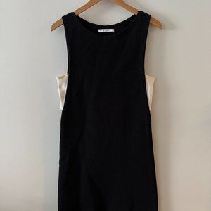 10 Crosby Derek Lam Black & White Dress Size